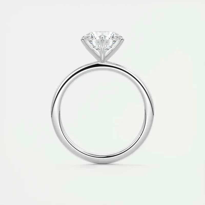 Moissanite Solitaire Ring – 925 Sterling Silver 0.5–2ct Round D Color Wedding & Engagement | Melisande