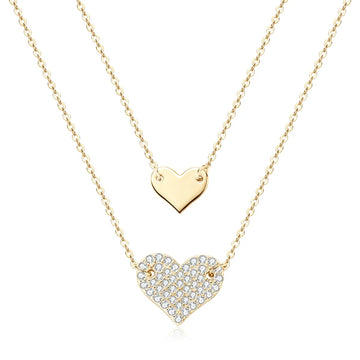 925 Sterling Silver Guide Star Pendant Necklace, Certified 3mm & 2mm Moissanite Stones – Melisande