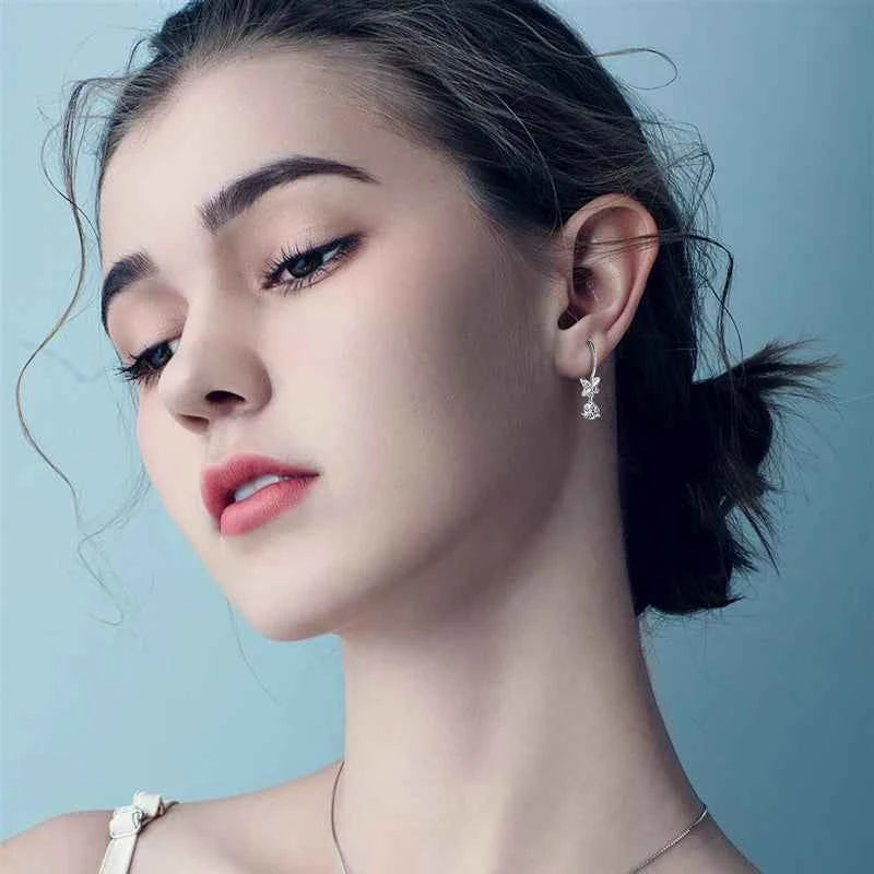 Moissanite Cushion Cut Stud Earrings – 925 Sterling Silver 3.0ctw Certified Unisex Jewelry | Melisande